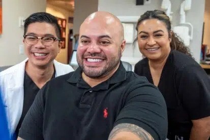 Cosmetic dentistry team at Young Dental